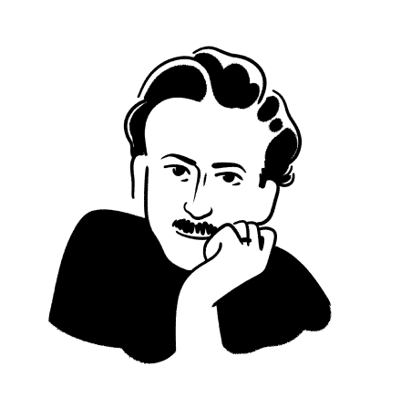 Marshall Mcluhan portrait