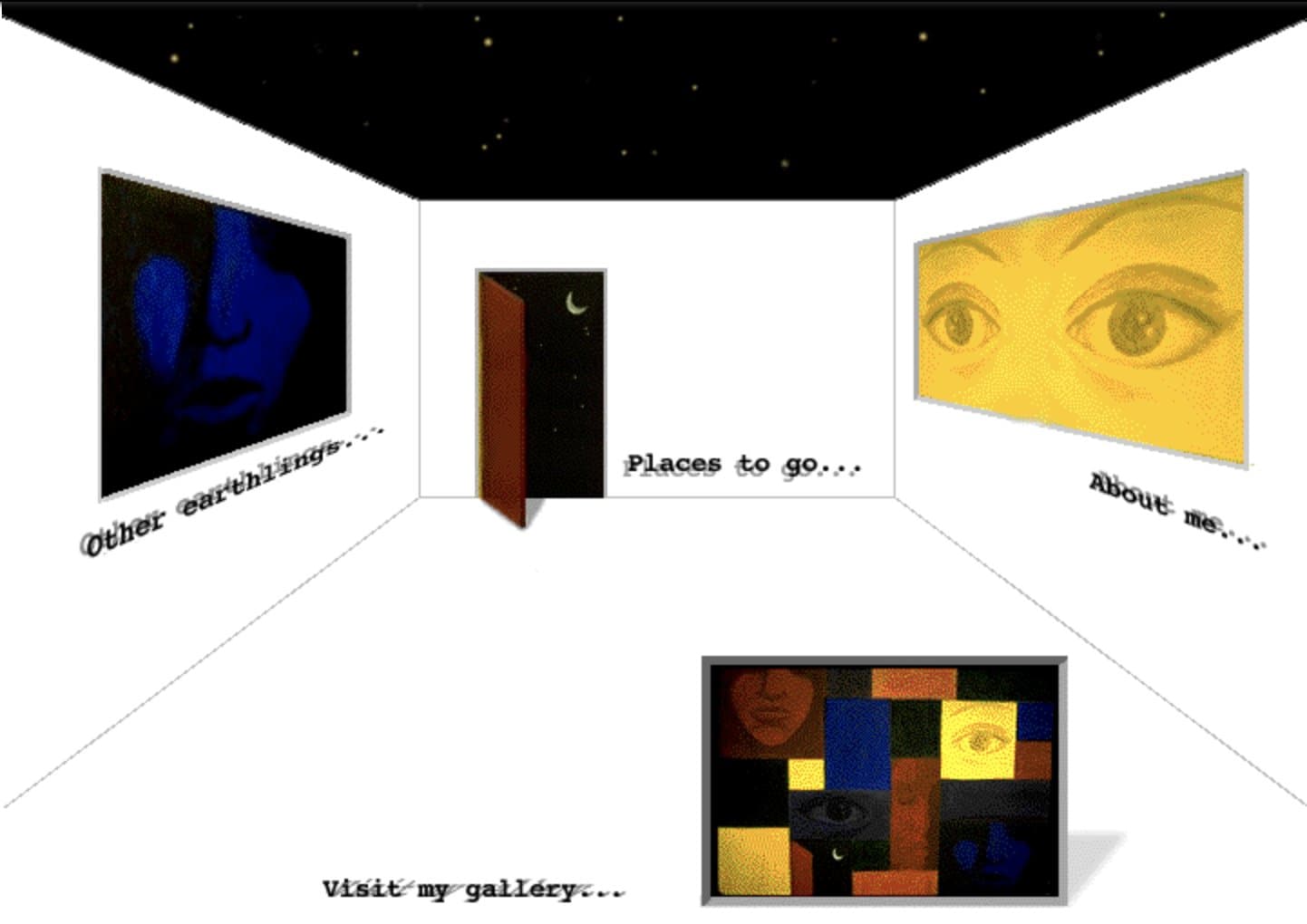 May-Li’s first webpage. Image from May-Li Khoe.