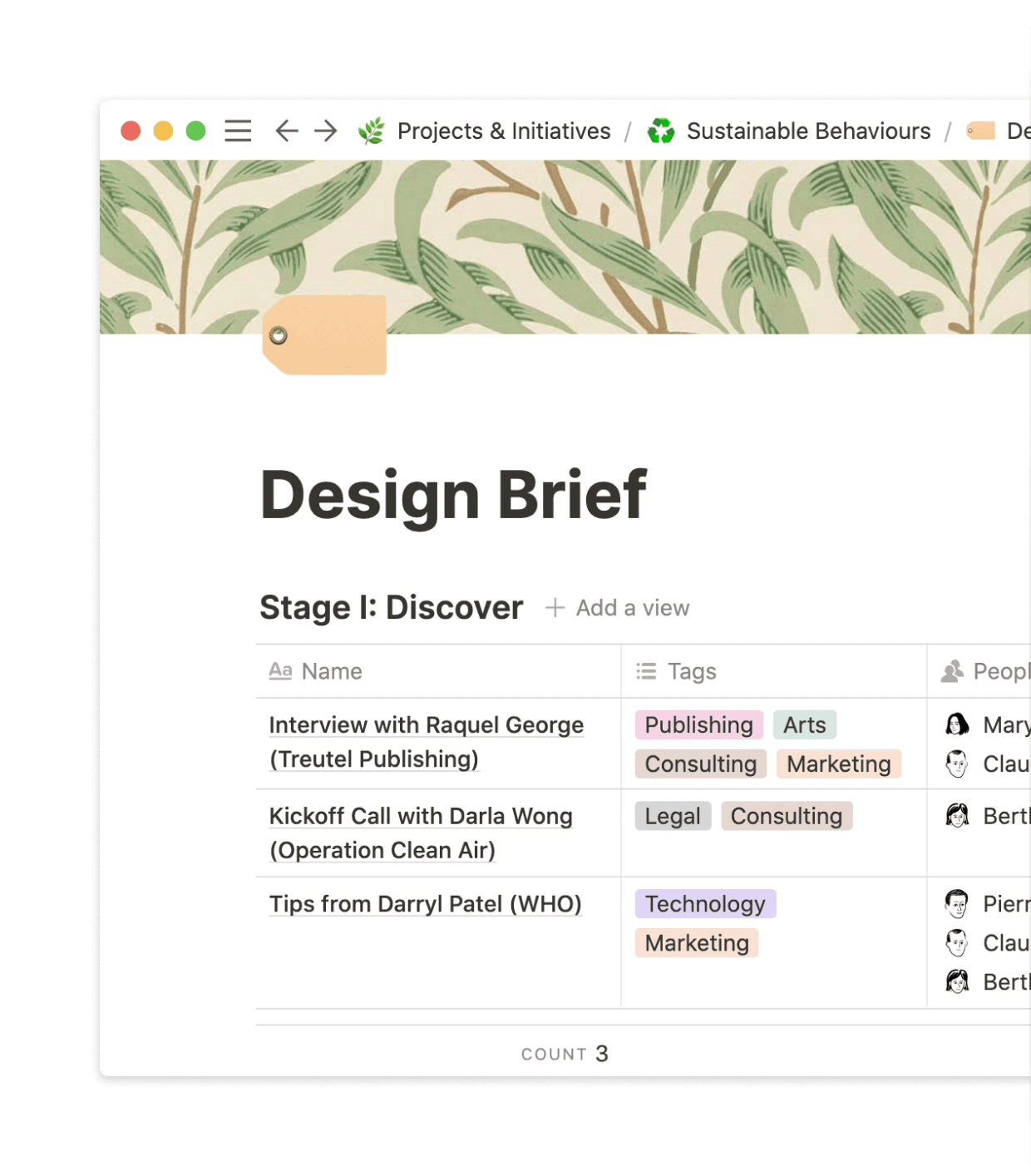 Templates help new teammates quickly learn how projects are managed.