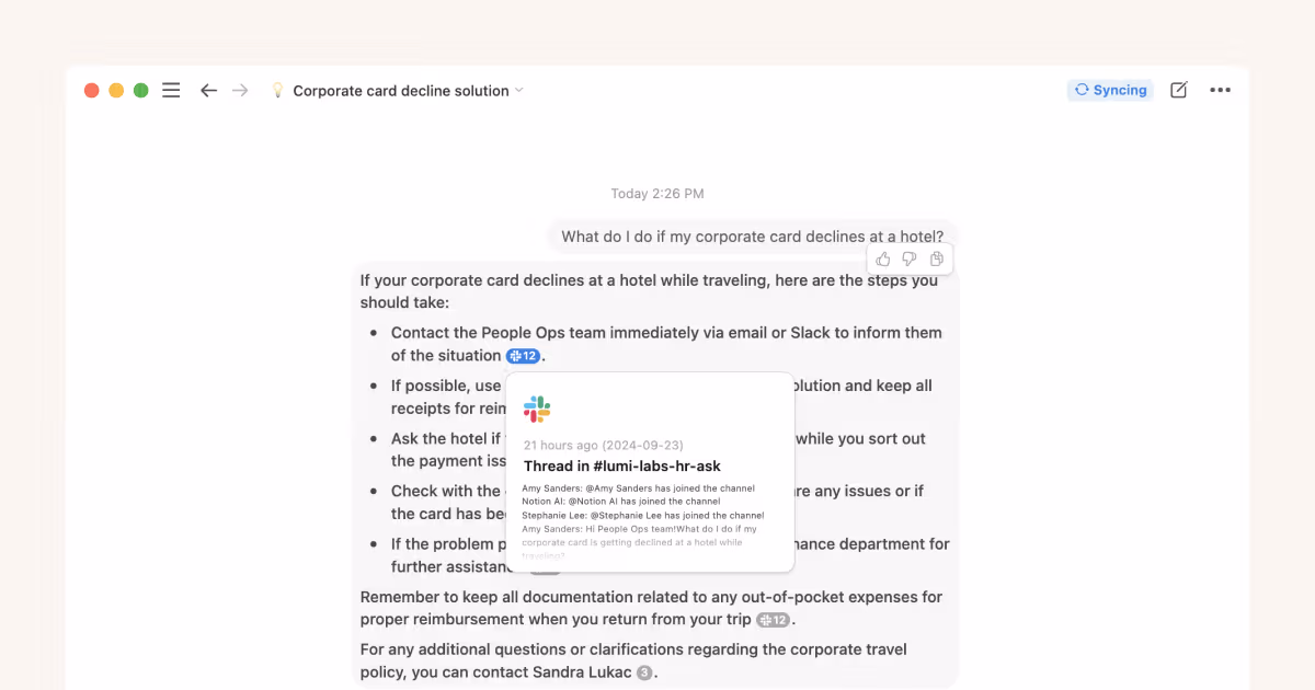 Use AI connectors to access more of your team’s knowledge