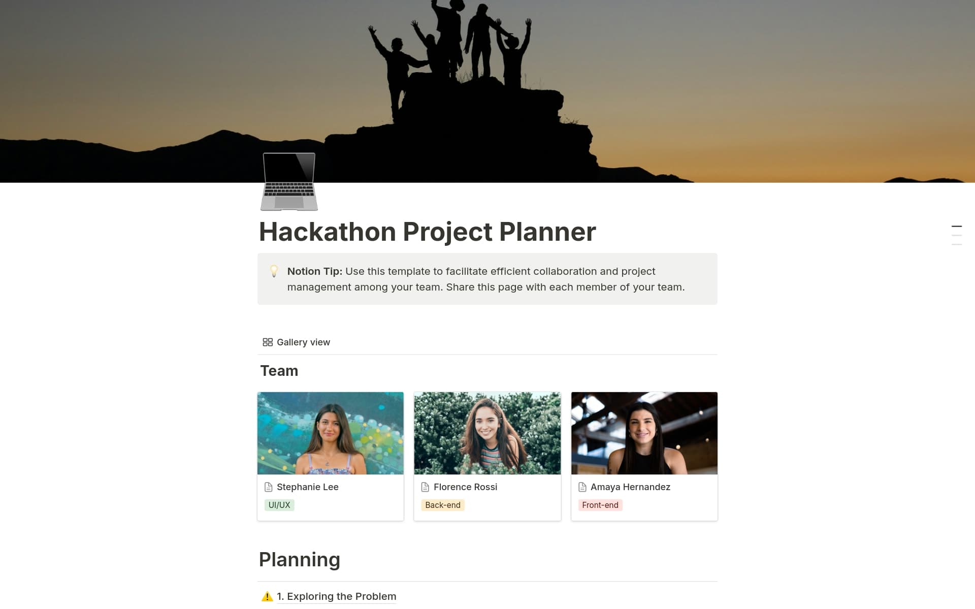 Screenshot of Github Student Developer Pack collection by Notion