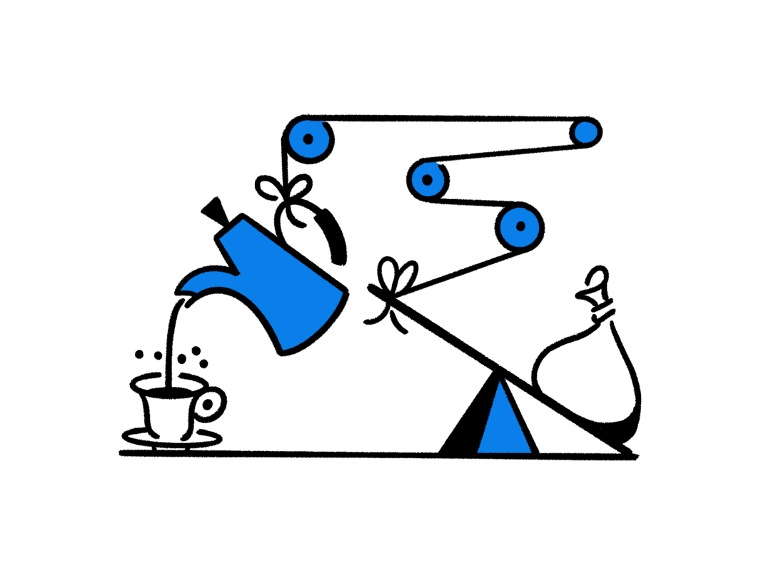 Template editorial illustration